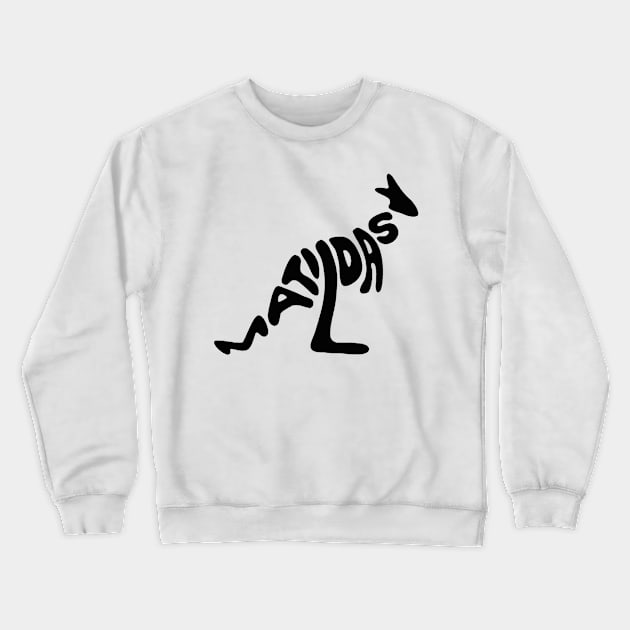 Matildas Kangaroo Crewneck Sweatshirt by dailydadacomic